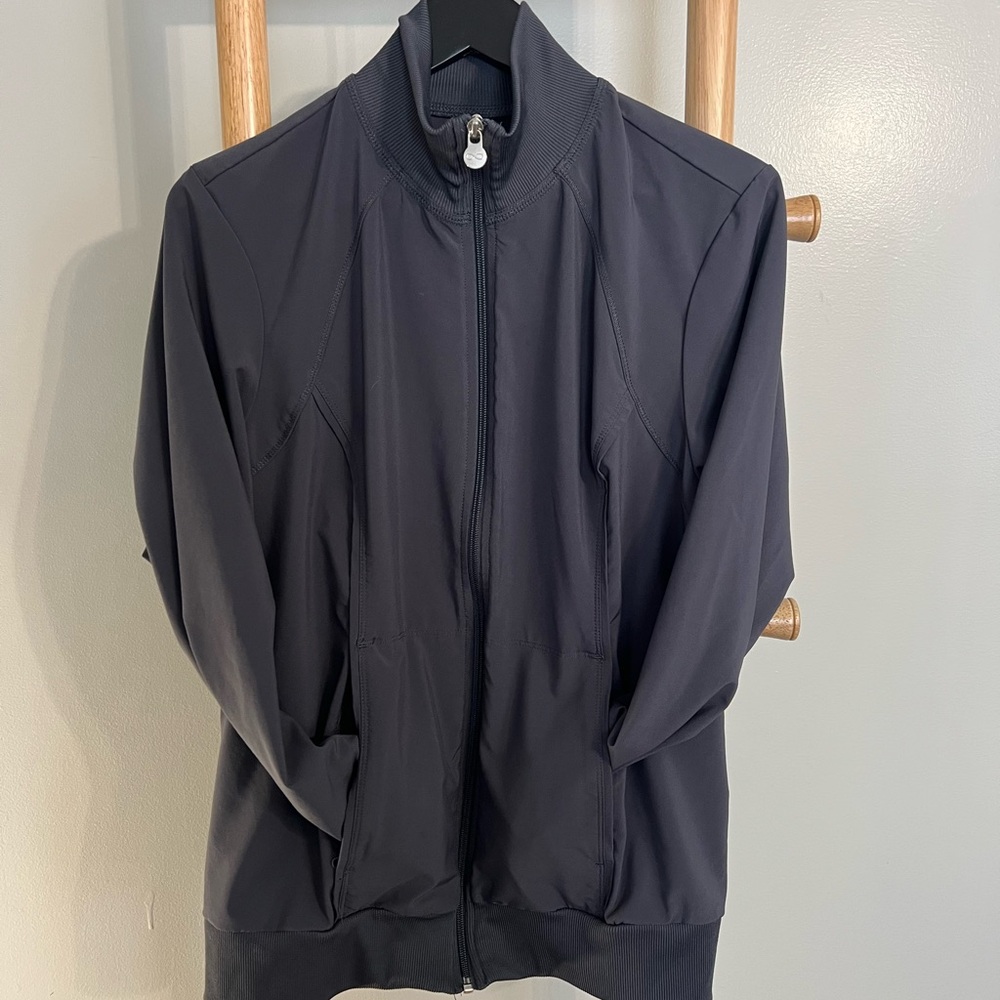 Elegant Women's Gray Infinity Large Jacket